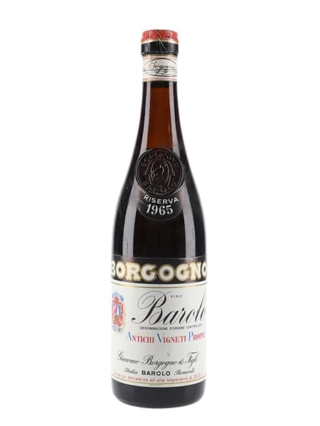 1965 Barolo Borgogno 72cl / 13%