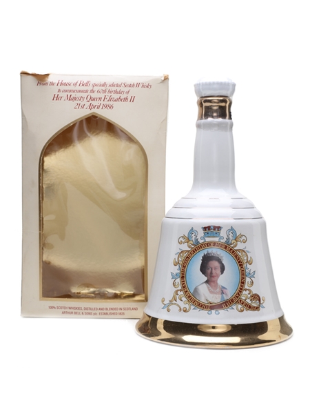 Bell's Decanter Queen Elizabeth II 60th Birthday 75cl / 43%