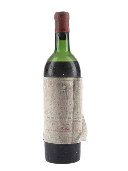 1959 Chateau Latour Premier Grand Cru Classe 75cl