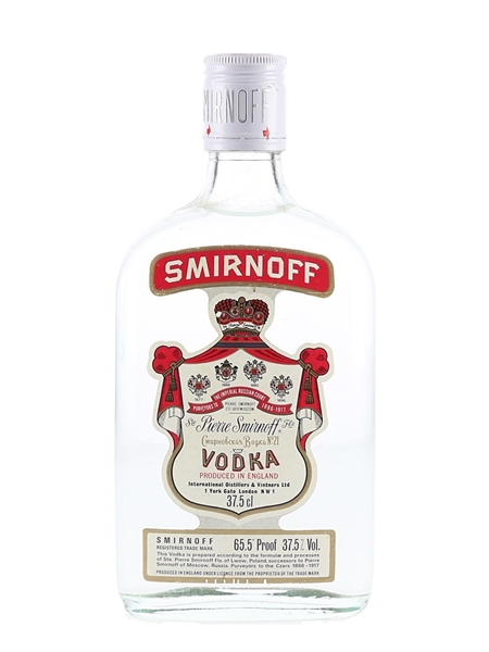 Smirnoff Red Label Bottled 1980s 37.5cl / 37.5%