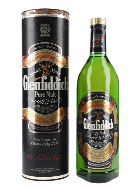 Glenfiddich Special Old Reserve Pure Malt Bottled 1990s 100cl / 43%