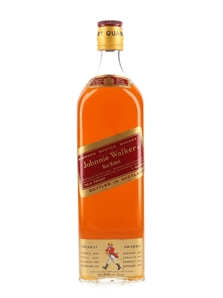 Johnnie Walker Red Label Bottled 1970s 94.6cl / 43%