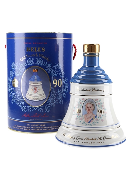 Bell's Ceramic Decanter The Queen Mother's 90th Birthday 75cl / 43%