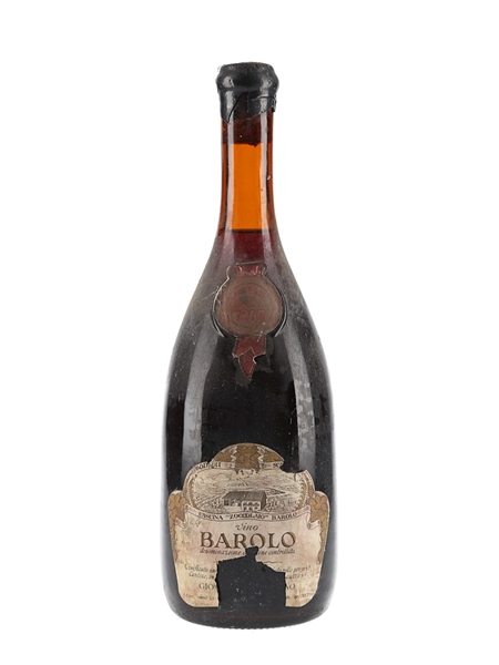 1965 Barolo Riserva Speciale Giovanni Scanavino - Cascina Zoccolaio 75cl / 13.5%