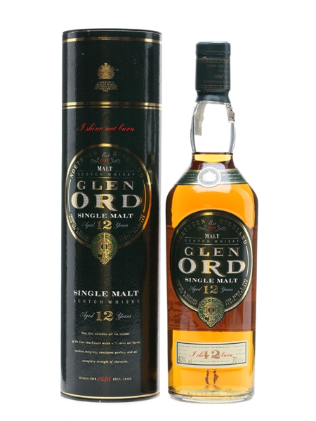 Glen Ord 12 Years Old Bottled 1990s 70cl