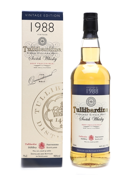 Tullibardine 1988 Bottled 2008 70cl / 46%