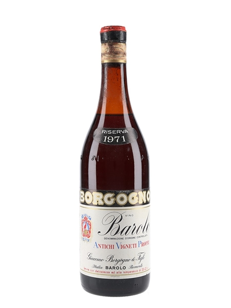 1971 Barolo Riserva Borgogno 72cl / 13.5%