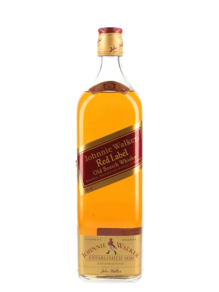 Johnnie Walker Red Label Bottled 1970s-1980s 100cl / 43%