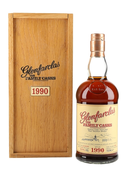 Glenfarclas 1990 The Family Casks Bottled 2007 70cl / 58.9%