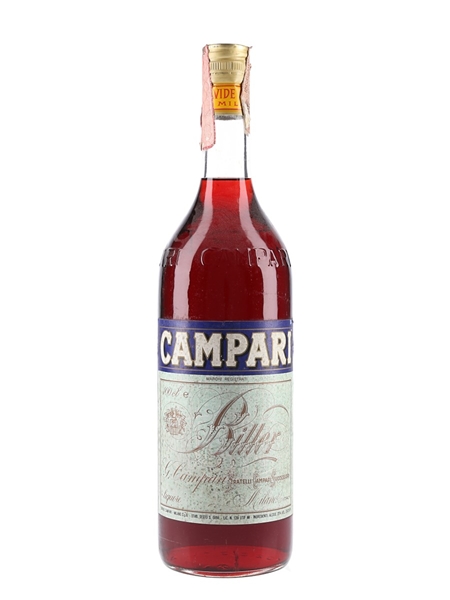 Campari Bitter Bottled 1970s 100cl / 25%