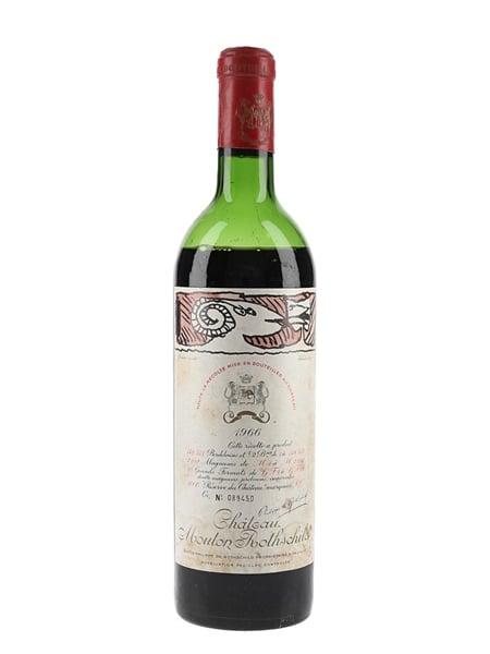 1966 Chateau Mouton Rothschild Premier Grand Cru Classe 75cl