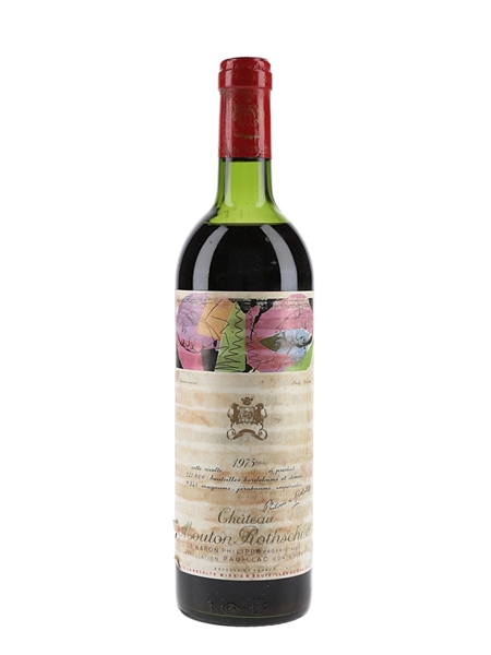 1975 Chateau Mouton Rothschild Premier Grand Cru Classe 75cl