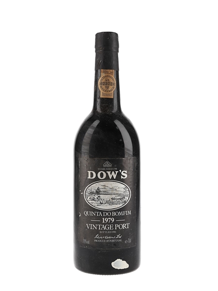 1979 Dow's Vintage Port Bottled 1981 - Quinta Do Bomfim 75cl / 20%