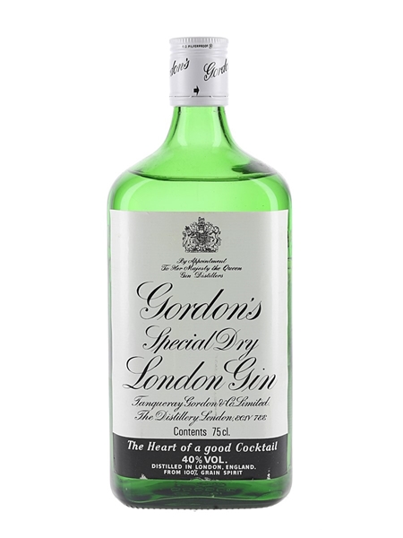 Gordon's Special Dry London Gin Bottled 1980s 75cl / 40%