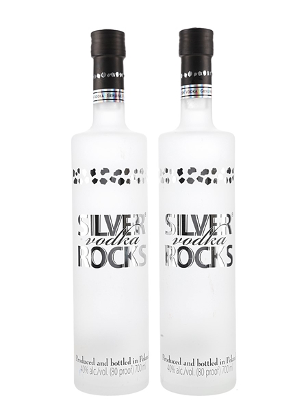 Silver Rocks Rye Vodka  2 x 70cl / 40%