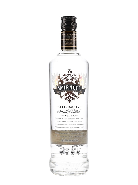 Smirnoff Black Vodka Batch 55 70cl / 40%