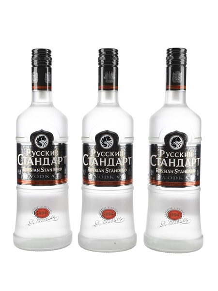 Russian Standard  3 x 70cl / 38%