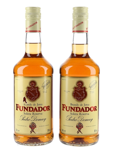 Fundador Solera Reserva Pedro Domecq 2 x 70cl / 36%