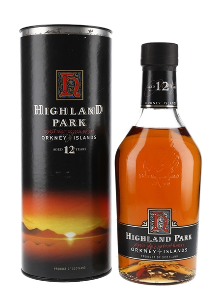 Highland Park 12 Year Old Bottled 1990s 70cl / 40%