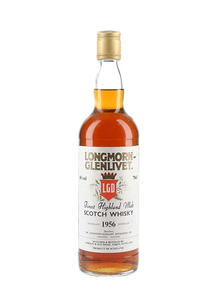 Longmorn Glenlivet 1956 Bottled 1990s - Gordon & MacPhail 70cl / 40%