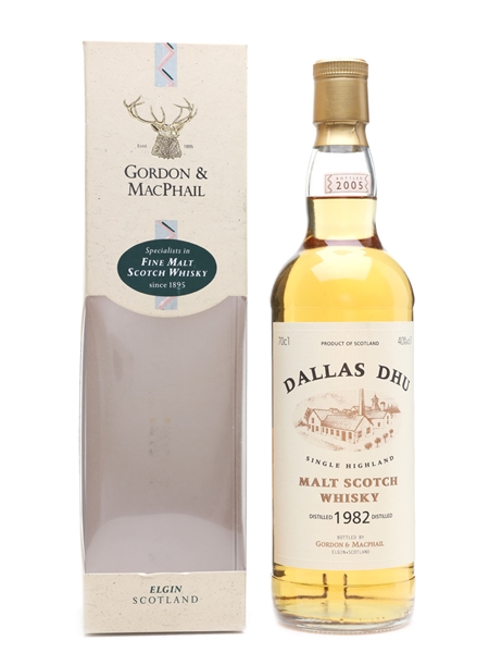 Dallas Dhu 1982 Bottled 2005 Gordon & MacPhail 70cl / 40%