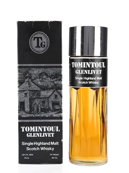 Tomintoul Glenlivet Bottled 1970s 75.7cl / 40%