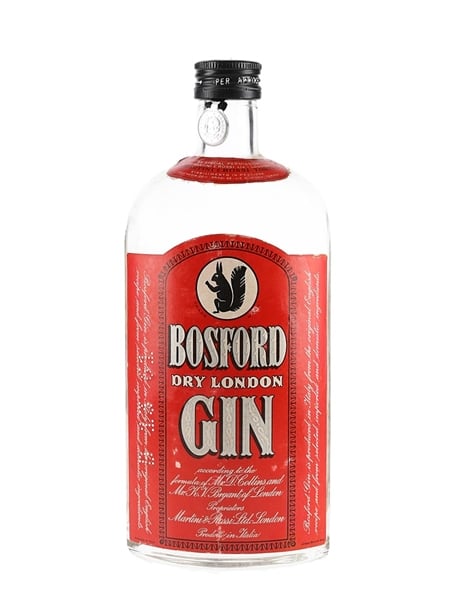 Bosford Dry London Gin Bottled 1950s 75cl / 42%