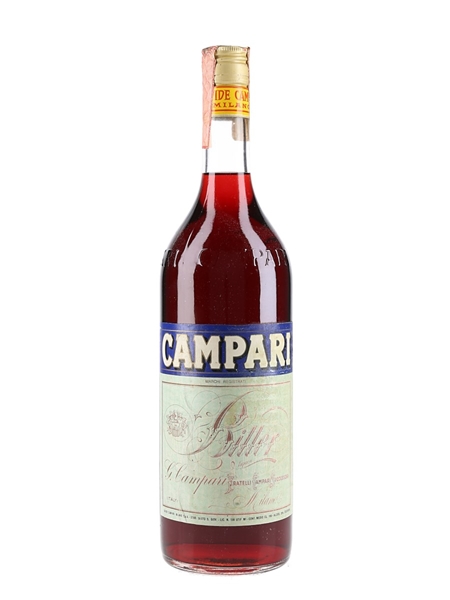 Campari Bitter Bottled 1970s-1980s 100cl / 25%