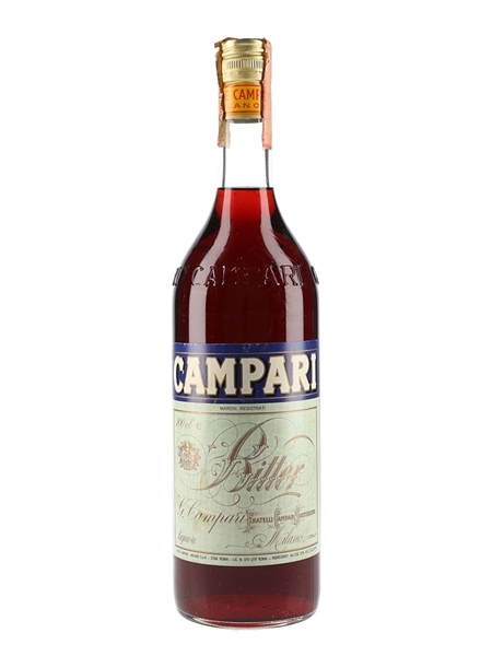 Campari Bitter Bottled 1970s-1980s 100cl / 25%