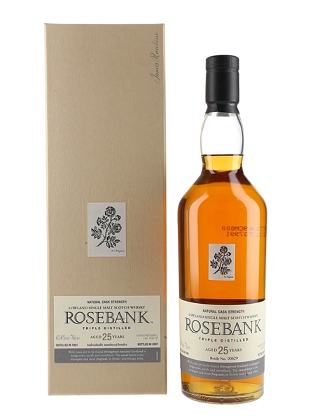 Rosebank 1981 25 Year Old Special Releases 2007 70cl / 61.4%