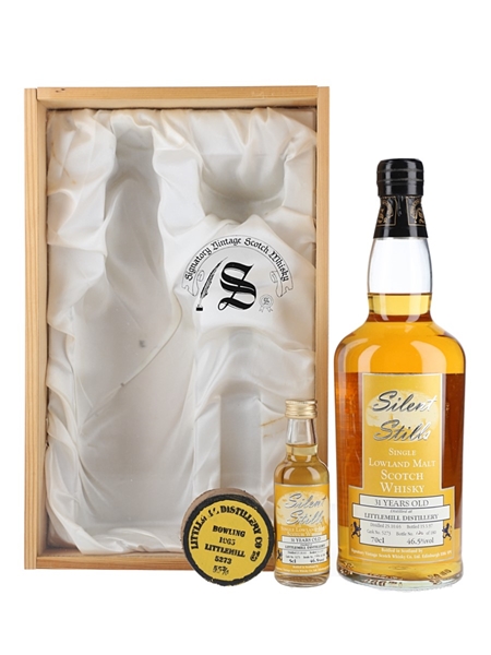 Littlemill 1965 31 Year Old Silent Stills Bottled 1997  - Signatory Vintage 5cl & 70cl / 46.5%