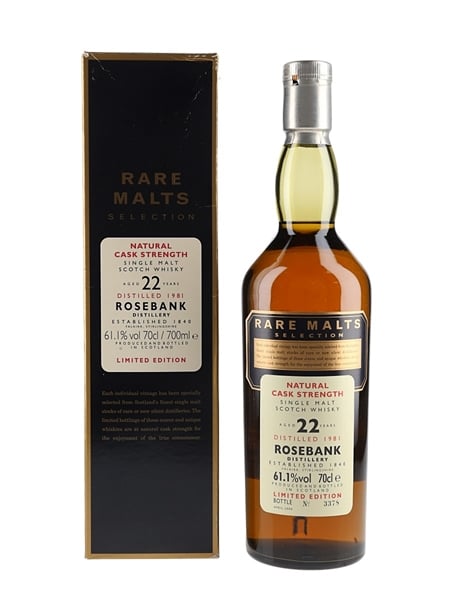 Rosebank 1981 22 Year Old Bottled 2004 - Rare Malts Selection 70cl / 61.1%