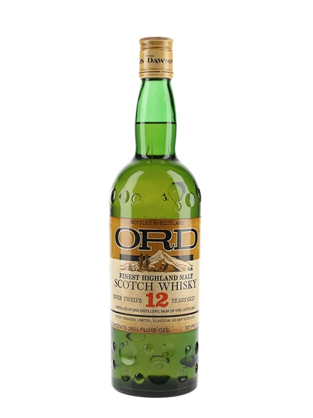 Peter Dawson Ord 12 Year Old Bottled 1970s 75.7cl / 40%