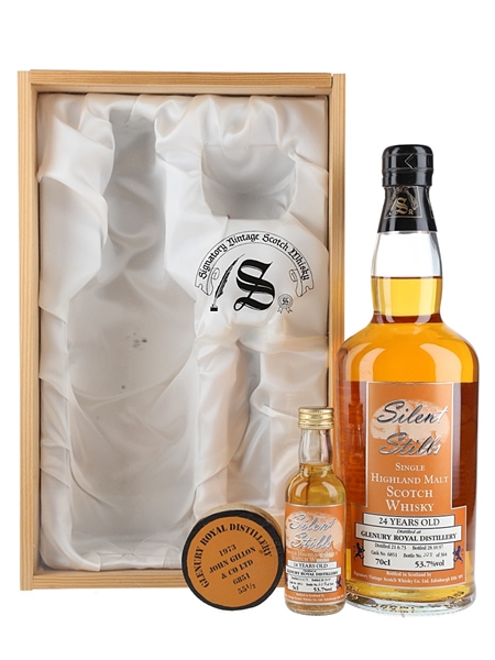 Glenury Royal 1973 24 Year Old Silent Stills Bottled 1997 - Signatory Vintage 5cl & 70cl / 53.7%