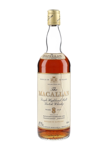 Macallan 8 Year Old - Lot 181408 - Buy/Sell Macallan Whisky