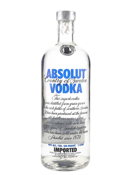 Absolut Vodka  100cl / 40%