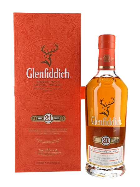 Glenfiddich 21 Year Old Reserva Rum Cask Finish 70cl / 40%