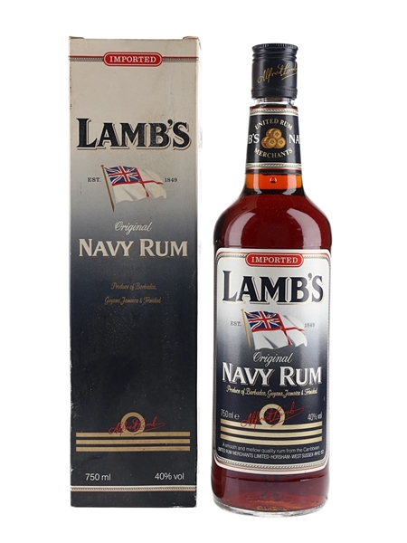 Lamb's Navy Rum Bottled 1980s 75cl / 40%