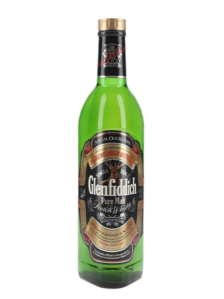 Glenfiddich Special Old Reserve Pure Malt Bottled 1990s 70cl / 40%