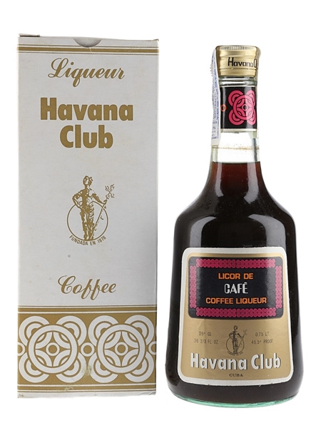 Havana Club Coffee Liqueur Bottled 1970s-1980s 75cl / 26%