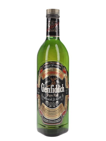 Glenfiddich Special Old Reserve Pure Malt Bottled 1980s 75cl / 40%