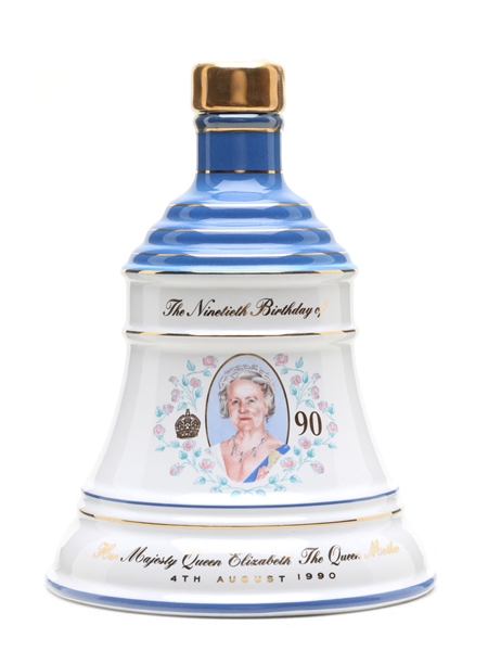 Bell's Ceramic Decanter The Queen Mother's 90th Birthday 75cl / 43%