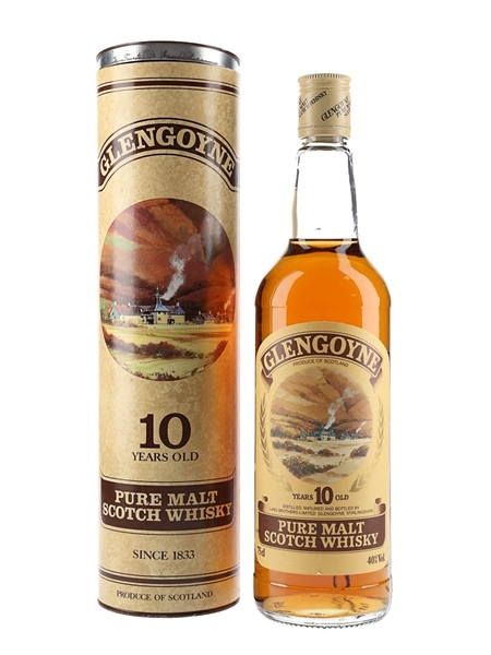 Glengoyne 10 Year Old Bottled 1980s 75cl / 40%