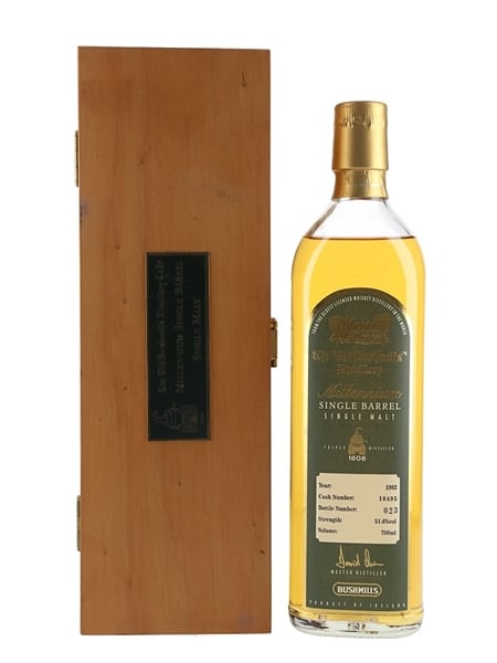 Bushmills 1982 Millennium Single Barrel Cask No. 18495 70cl / 51.6%