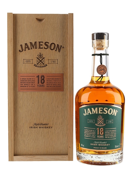 Jameson 18 Year Old  70cl / 40%