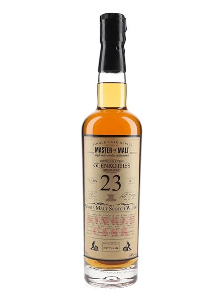 Glenrothes 1993 23 Year Old Bottled 2017 - The Master Of Malt 70cl / 54%