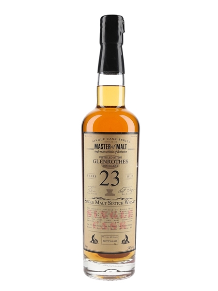 Glenrothes 1993 23 Year Old Bottled 2017 - The Master Of Malt 70cl / 54%