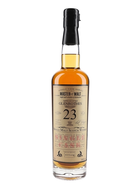 Glenrothes 1993 23 Year Old Bottled 2017 - The Master Of Malt 70cl / 54%