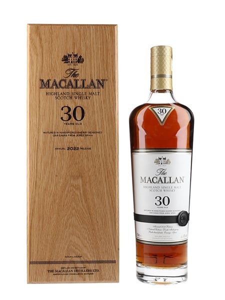 Macallan 30 Year Old Annual 2022 Release 70cl / 43%