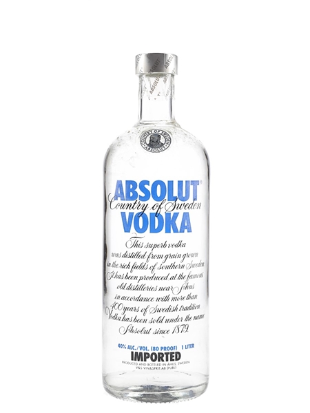 Absolut Vodka  100cl / 40%